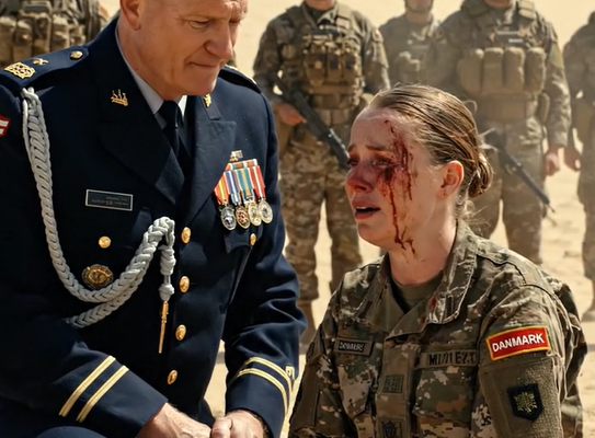 De hånede kvinden uden insignier og tvang hende til at “bevise, at hun var soldat” – indtil en amerikansk general så hendes ar og kollapsede på knæ foran alle