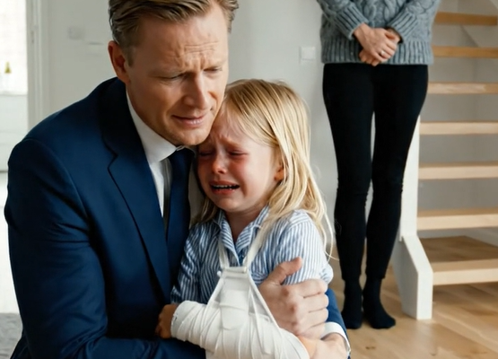 Jeg løftede forsigtigt min datters ærme efter at være kommet hjem fra en seks-dages forretningsrejse … og i det øjeblik jeg så, hvad der var gemt nedenunder, knuste hele min verden.