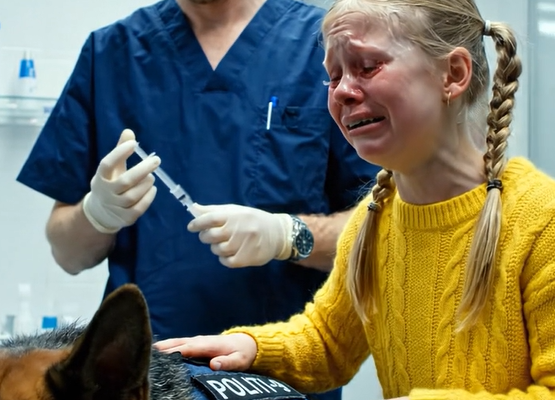 De kaldte politihunden farlig… Indtil en lille pige afslørede, hvad han virkelig beskyttede 😱