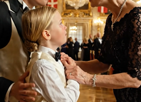 Milliardærens kone slog barnepigen foran alle — Så skreg hendes søn to ord, der ødelagde hele palæet 😱💔