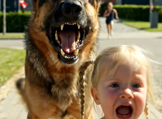 Min hund løb hen imod min toårige datter, gøende og med tænder vist … Jeg troede, den havde vendt sig mod hende, indtil jeg bemærkede en lille detalje bag hende