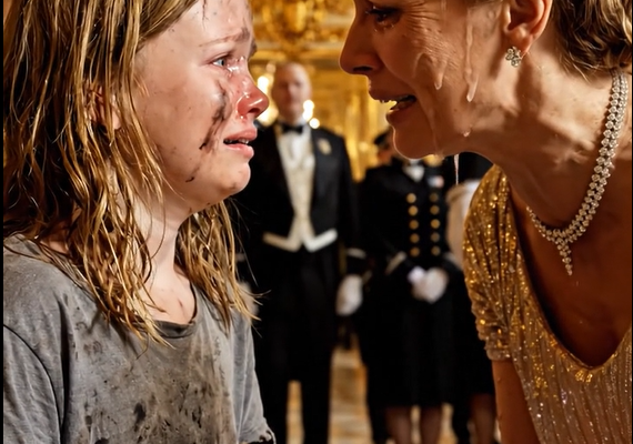 “I den gyldne sal kaldte alle Helen for aftenens dronning. Hun strålede i diamanter, smilede til gæsterne og virkede som en kvinde med det perfekte liv og ingen hemmeligheder. Men netop som musikken spillede dæmpet, og hundredevis af beundrende blikke fulgte hende, dukkede en fattig lille pige op i døren.”