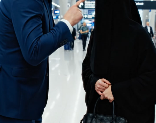 En magtfuld mand beskyldte en ung kvinde i hijab for at stjæle hans dokumenter og krævede, at hun viste sit ansigt, hvis hun var uskyldig … Men sandheden bag hendes frygt chokerede alle
