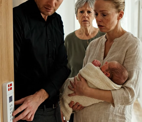 Hun kom hjem fra hospitalet med sin baby, men de efterlod hende på gangen … men hendes svigermor vidste ikke, at lejligheden aldrig havde været hendes søns. DEL Mariana ankom til tårnet i en Zapopansk lejlighedsbygning med kroppen revet i stykker indefra og en klapvogn i armene, hun aldrig havde brugt før. I den anden hånd holdt hun Emiliano, sin tre dage gamle søn, pakket ind i et hvidt tæppe, der lugtede af hospital, mælk og frygt. Hun var lige blevet udskrevet fra hospitalet den dag efter et kompliceret kejsersnit. Lægen havde fortalt hende, at hun ikke skulle løfte tunge ting, gå langsomt og undgå at blive nervøs. Men ingen havde forklaret hende, hvordan hun skulle undgå at blive nervøs, når ens egen mand ikke engang ville hente én fra hospitalet.