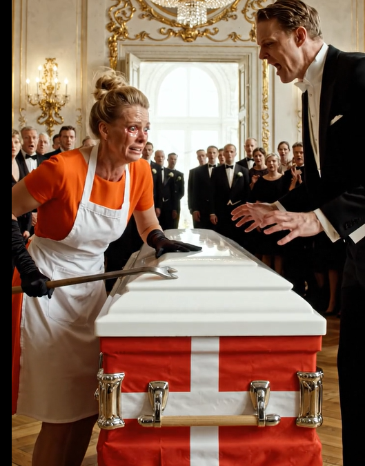 Begravelsesbyrået var fyldt med en uhyggelig stilhed. Hele ceremonien virkede indøvet – som om selve sorgen var en del af en omhyggeligt orkestreret optræden.