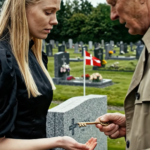 Ved min fars begravelse trak graveren mig til side og hviskede: “Frue, din far betalte mig for at begrave en tom kiste.” Så stak han en gammel messingnøgle i min håndflade og sagde: “Lad ikke din mand vide det. Gå til værelse 20 med det samme.” Da jeg åbnede opbevaringslågen uden for Austin, forstod jeg, hvorfor far havde ventet til begravelsen med at fortælle mig det.