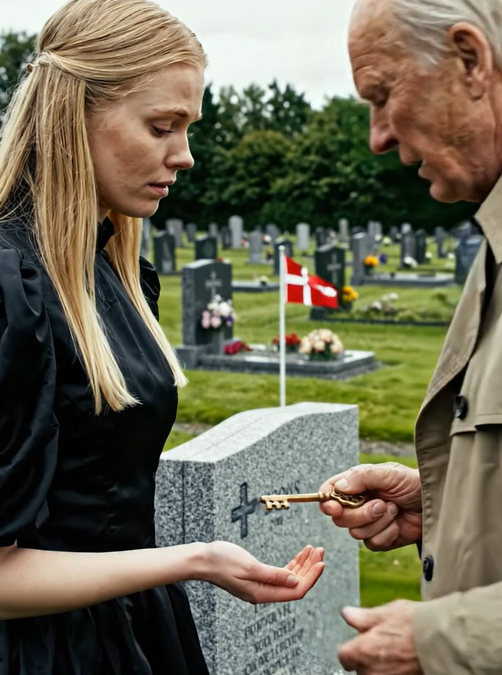 Ved min fars begravelse trak graveren mig til side og hviskede: “Frue, din far betalte mig for at begrave en tom kiste.” Så stak han en gammel messingnøgle i min håndflade og sagde: “Lad ikke din mand vide det. Gå til værelse 20 med det samme.” Da jeg åbnede opbevaringslågen uden for Austin, forstod jeg, hvorfor far havde ventet til begravelsen med at fortælle mig det.